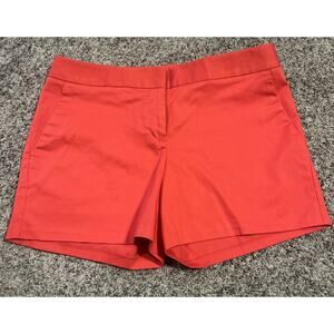 Express Shorts Women’s Sz 4 Orange Color Cotton Casual Ladies